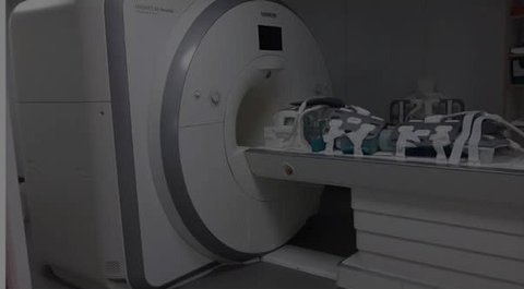 Completed MRI installation, ready for use